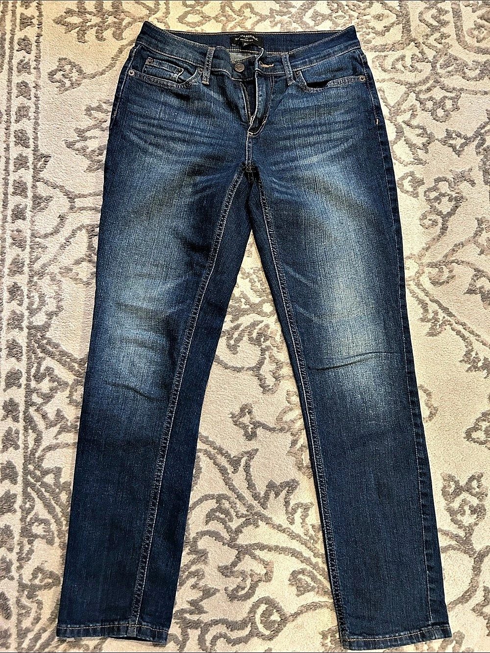 Banana Republic Girlfriend Jean Jeans Blue Waist 25/0